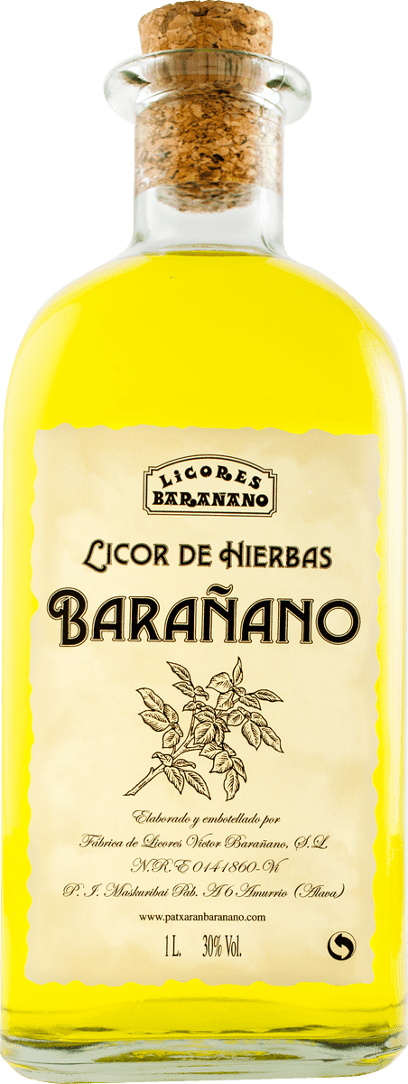 Licor de hierbas Licores Barañano patxaran ginebra vermút y más