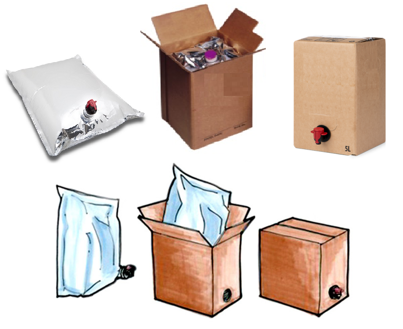 Vermut en bag in box y barrica decorativa